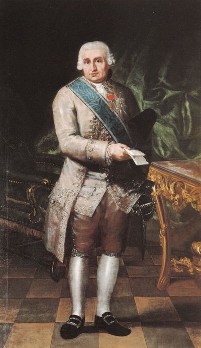 Conte di Gausa Banco di Spagna da Francisco de Goya